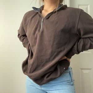 Thrifted Nautica half zip sweatshirt